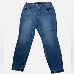 Judy Blue Ankle Jeans Womens size 18W Stretch Blue Denim High Rise Trendy Fit